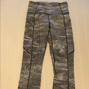 Lululemon limited edition fast and free 7/8 pant